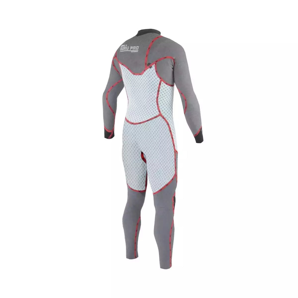 Traje de neopreno para hombre Soöruz Guru Pro 4 3 mm Chest Zip caqui