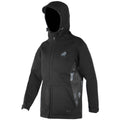 Chaqueta de neopreno cortavientos de 1mm con capucha y cremallera Soöruz Southside Zip color negro