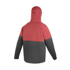 Chaqueta de neopreno cortavientos de 1mm con capucha para hombre Soöruz Outside color rojo