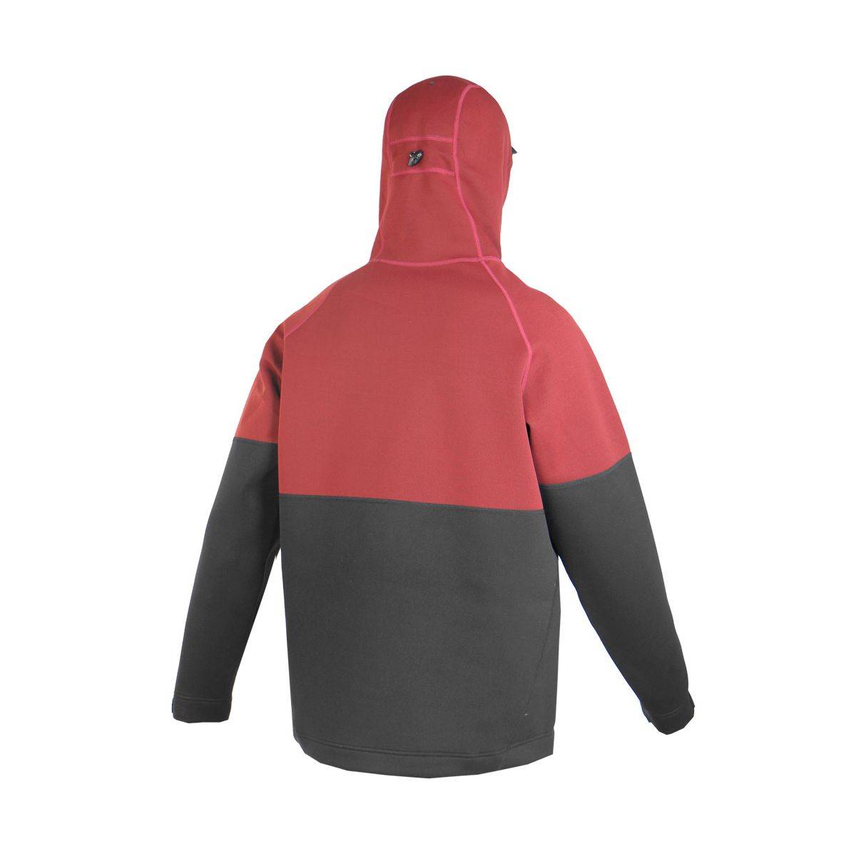 Chaqueta de neopreno cortavientos de 1mm con capucha para hombre Soöruz Outside color rojo