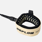Invento de surf de alta resistencia Deflow Premium Brown Leash en color marrón