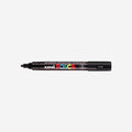 Marcador de pintura acrílica base agua Uni Posca PC-5M punta cónica negro