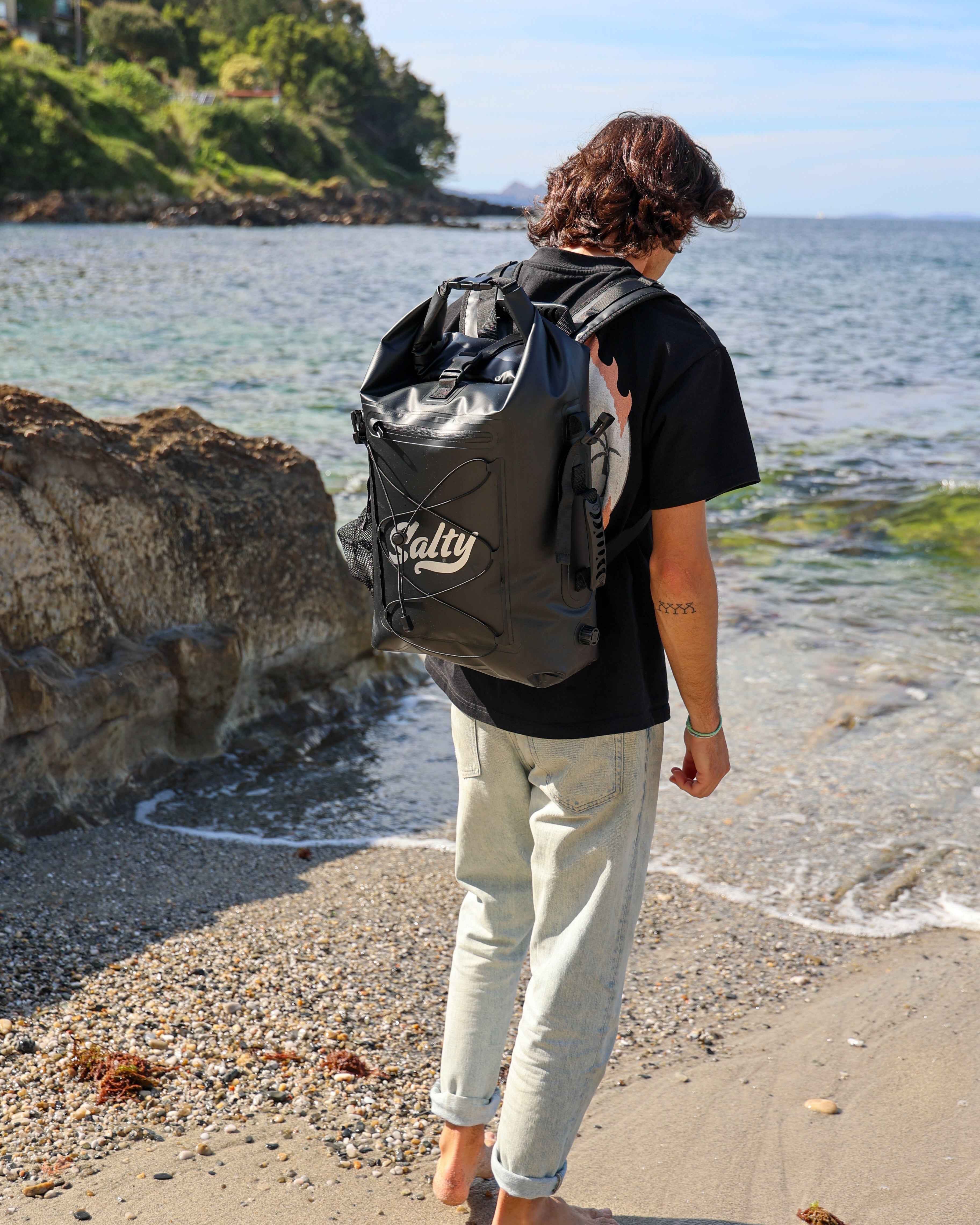 Mochila estanca impermeable Salty 25L con cierre roll-top