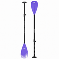 Remo de paddle surf de carbono y fibra de vidrio Aqua Marina Pastel Purple 3 piezas