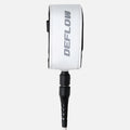 Invento de surf de alta competición Deflow Protech White Leash en color blanco