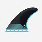 Set de quillas de surf Futures R4 Blackstix 3.0 Small en color negro y azul translúcido