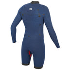 Traje de neopreno shorty de manga larga para hombre 3/2mm Soöruz Fighter Chest Zip color caqui