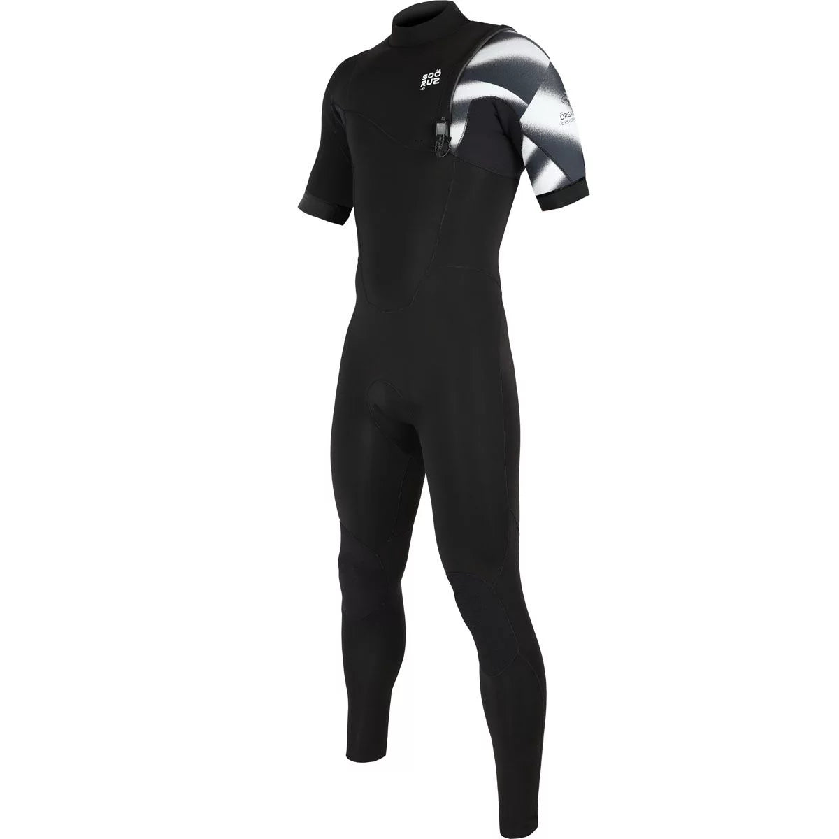 Traje de neopreno springsuit para hombre Soöruz Fighter 3 2 mm Back Zip negro