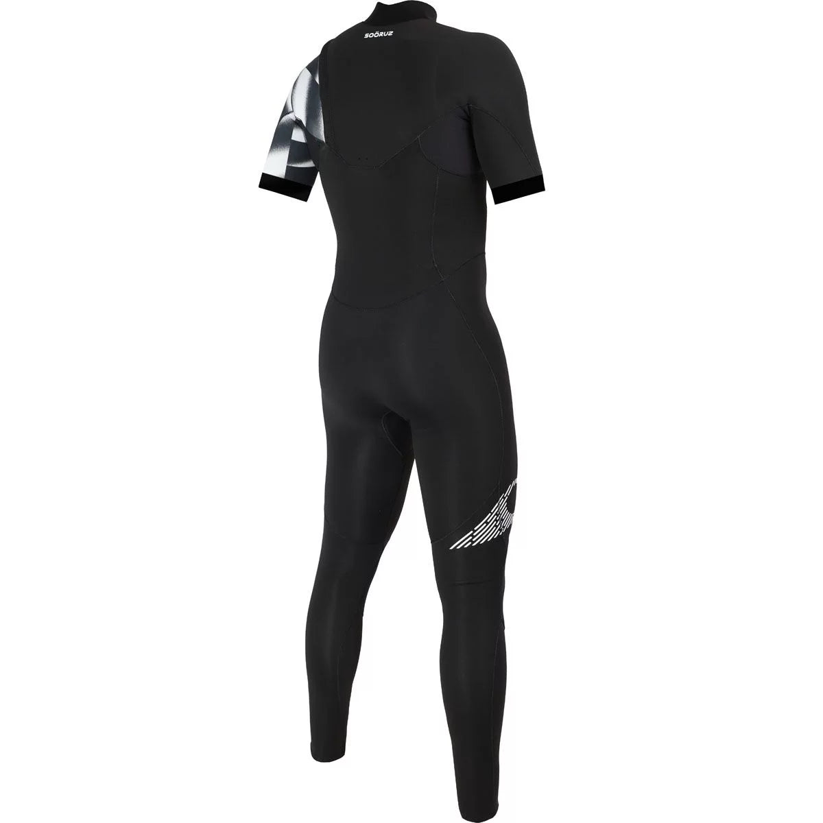 Traje de neopreno springsuit para hombre Soöruz Fighter 3 2 mm Back Zip negro