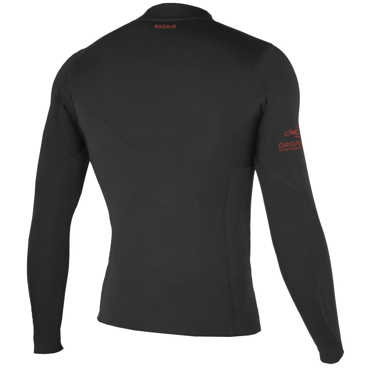 Camiseta térmica de neopreno manga larga para hombre Soöruz Fighter 1 1 mm negra