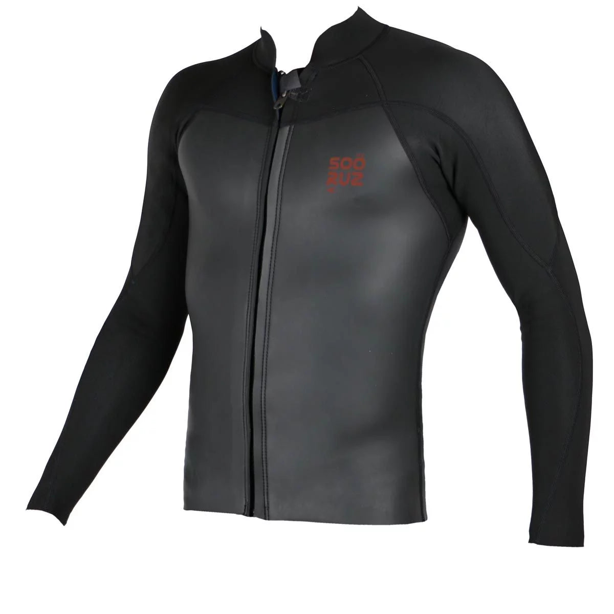 Camiseta térmica de neopreno manga larga para hombre Soöruz Guru 2 1 mm negra