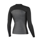 Chaqueta de neopreno de manga larga para mujer 2/1mm Soöruz Divine Front Zip color negro