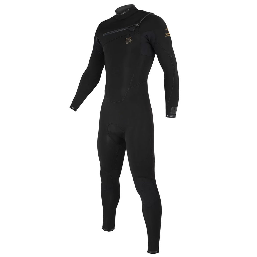 Traje de neopreno para hombre Soöruz Fighter 4 3 mm Chest Zip negro