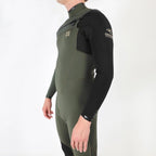 Traje de neopreno para hombre Soöruz Fighter 4 3 mm Chest Zip caqui