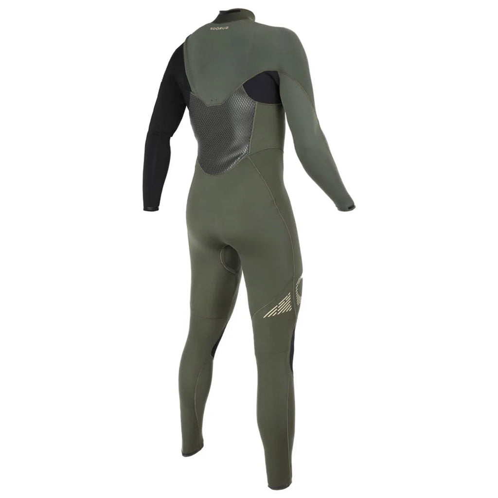Traje de neopreno para hombre Soöruz Fighter 4 3 mm Chest Zip caqui