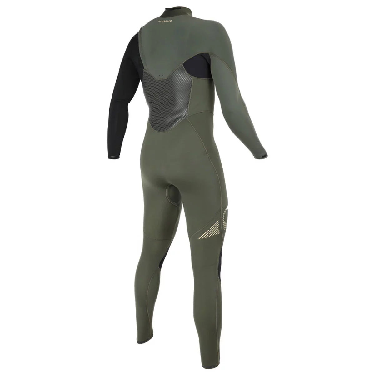 Traje de neopreno para hombre Soöruz Fighter 4 3 mm Chest Zip caqui