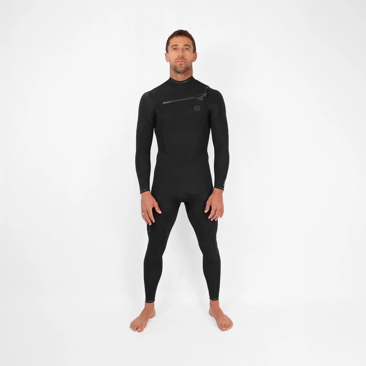 Traje de neopreno para hombre Soöruz Fighter 3 2 mm Chest Zip negro