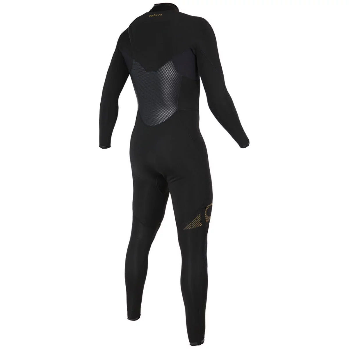 Traje de neopreno para hombre Soöruz Fighter 3 2 mm Chest Zip negro