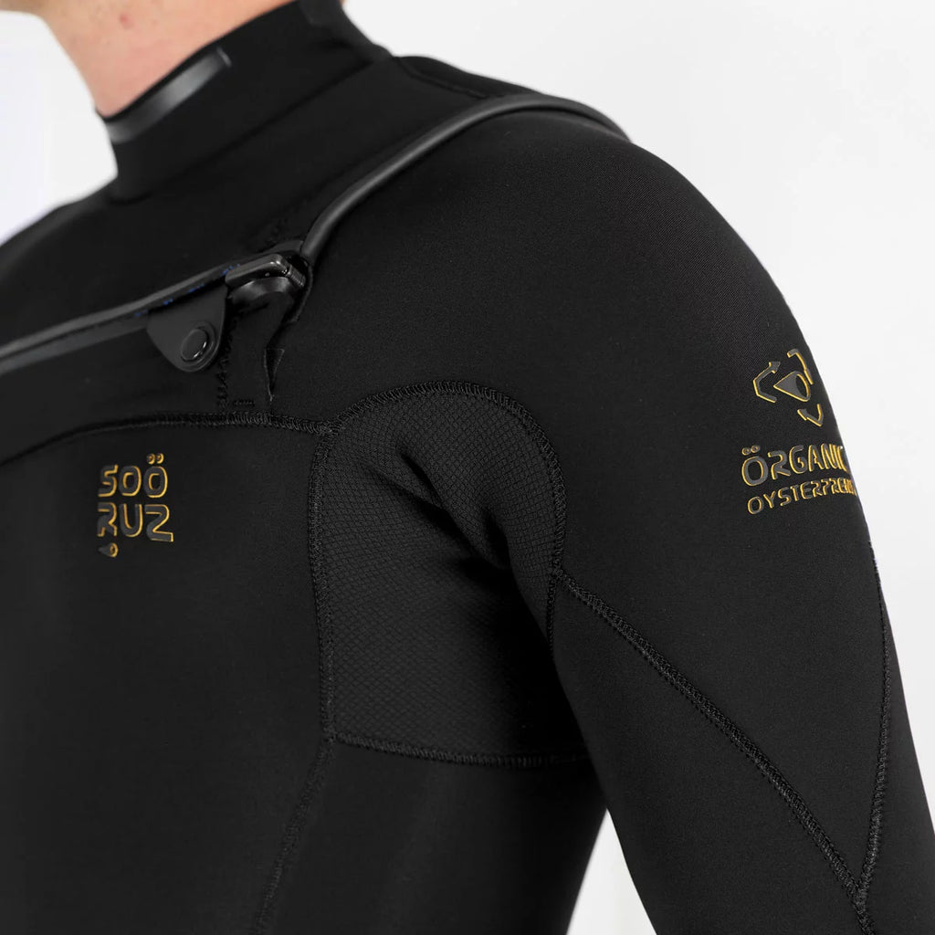 Traje de neopreno para hombre Soöruz Fighter 4 3 mm Chest Zip negro