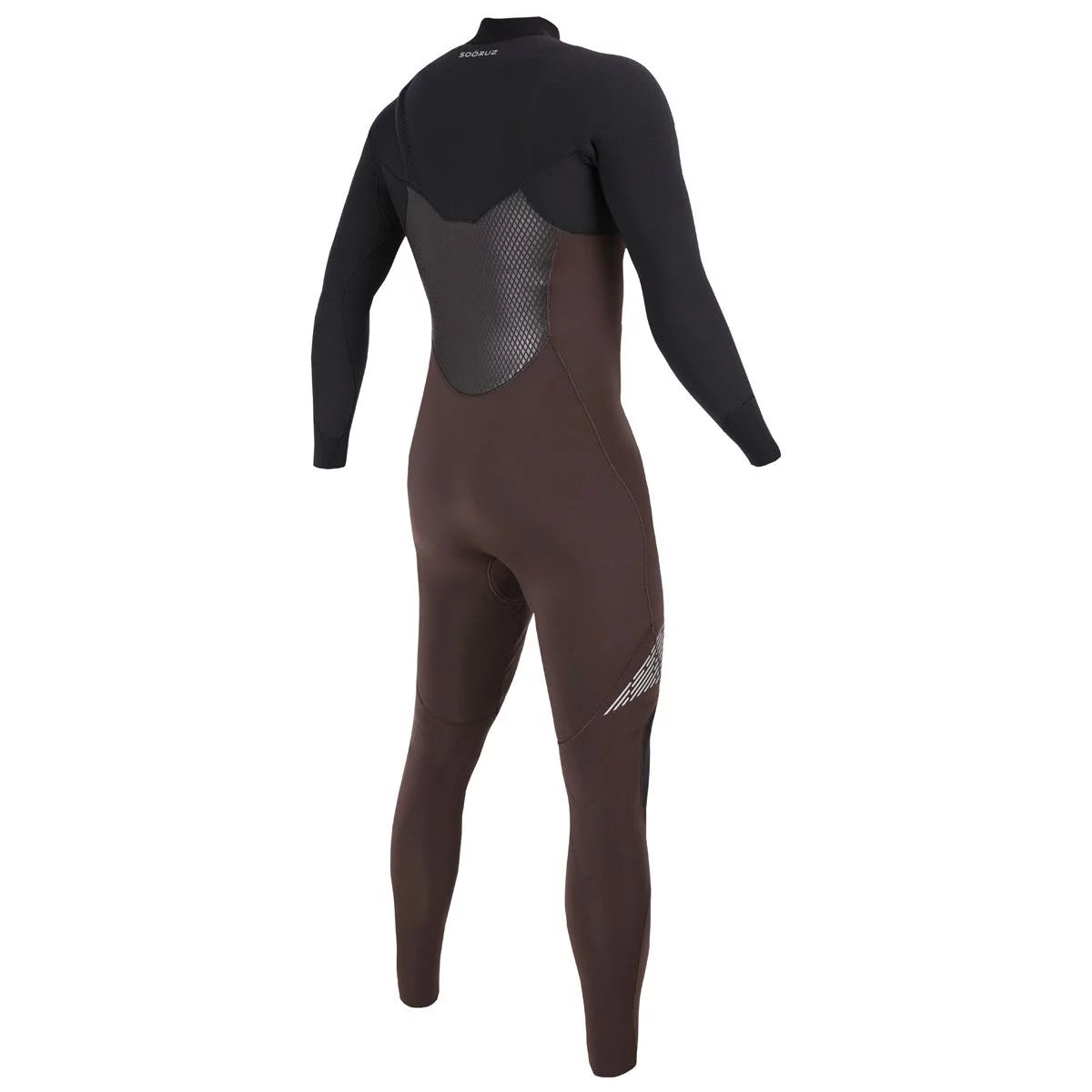 Traje de neopreno para hombre Soöruz Guru Pro 4 3 mm Chest Zip marrón