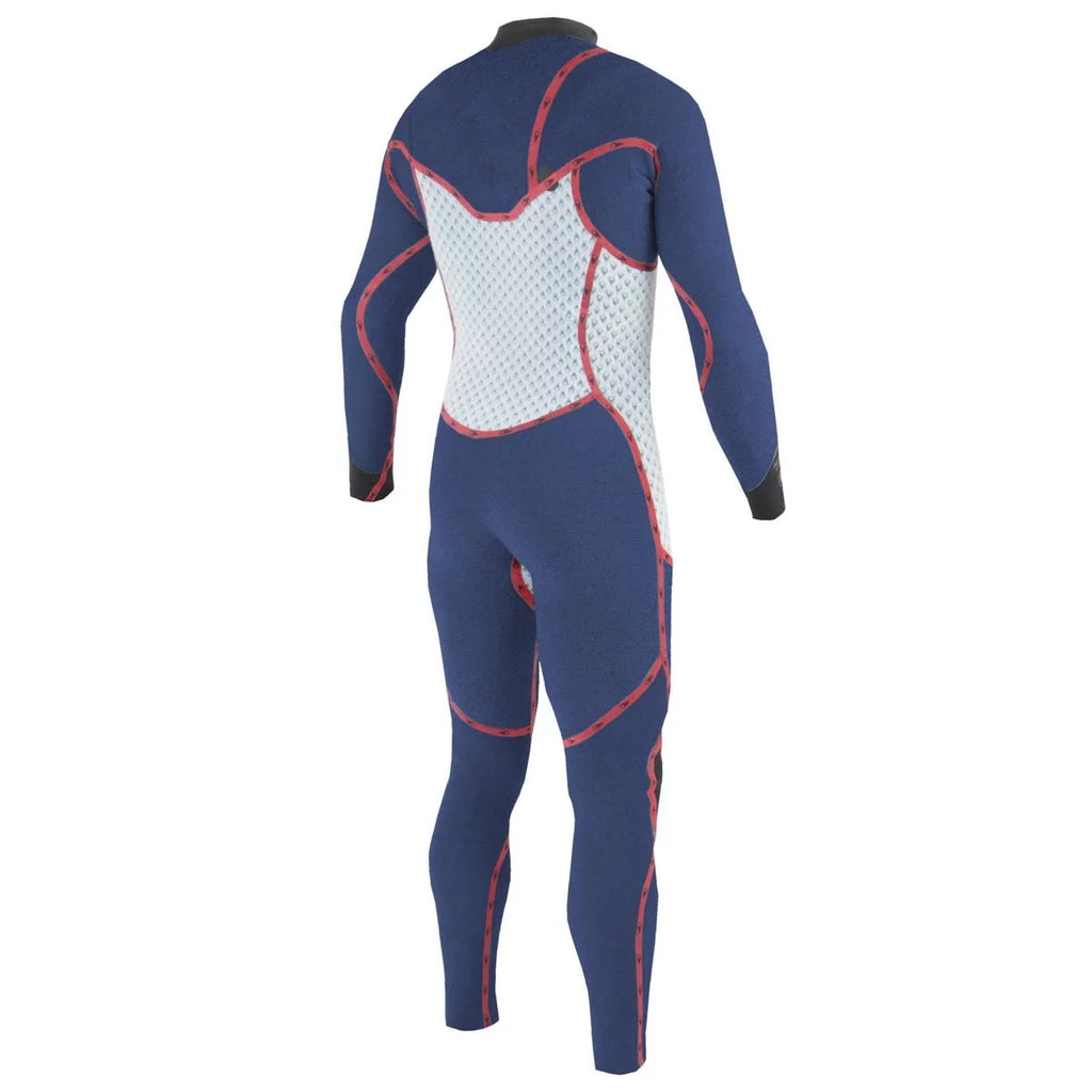 Traje de neopreno para hombre Soöruz Guru Pro 4 3 mm Chest Zip negro