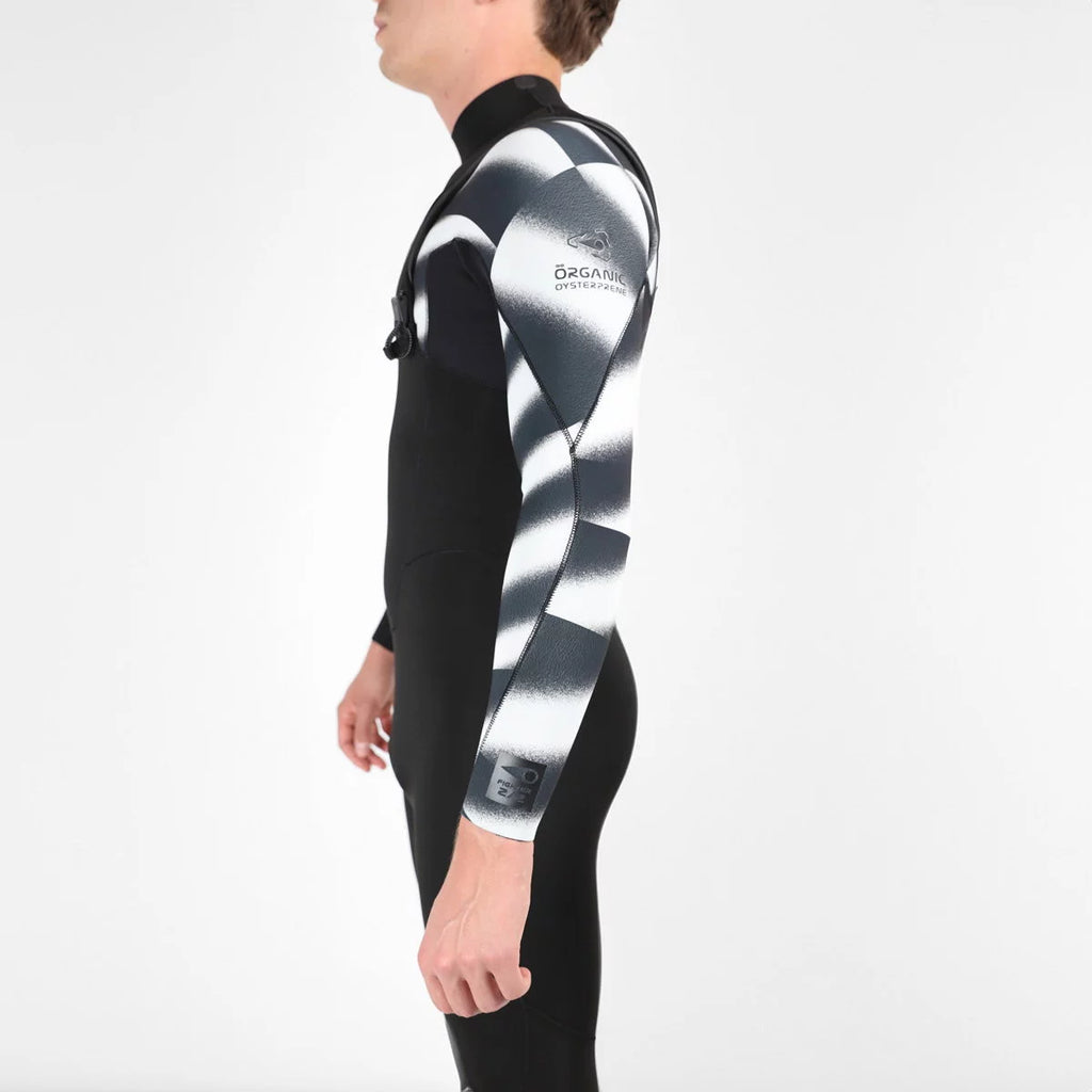 Traje de neopreno para hombre Soöruz Fighter 4 3 mm Zip Free negro