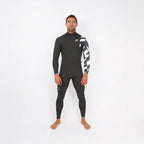 Traje de neopreno para hombre Soöruz Fighter 4 3 mm Zip Free negro