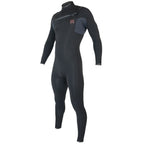 Traje de neopreno para hombre Soöruz Fighter 3 2 mm Chest Zip negro
