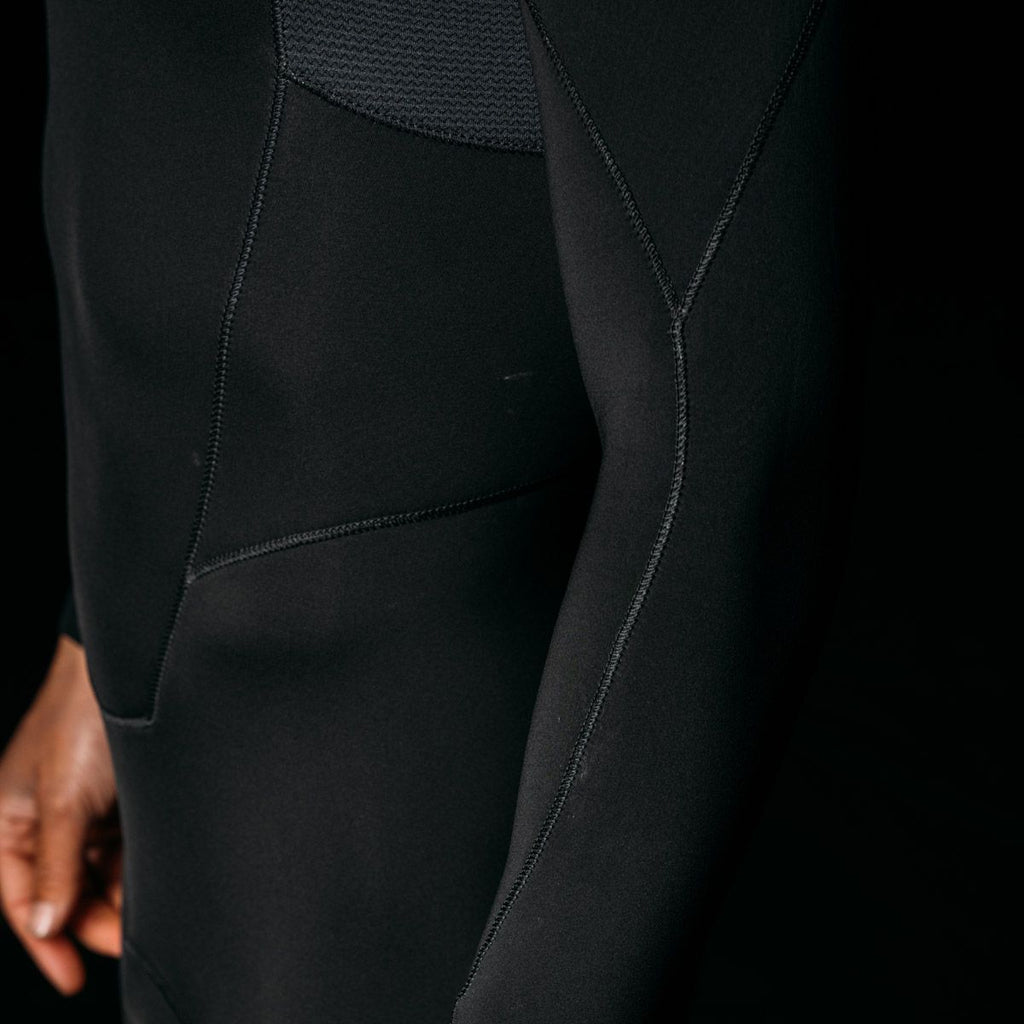 Traje de neopreno para hombre Soöruz Fighter 3 2 mm Chest Zip negro