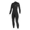 Traje de neopreno largo para mujer 4/3mm Soöruz Guru Pro Chest Zip color negro