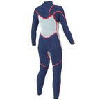 Traje de neopreno largo para mujer 4/3mm Soöruz Guru Pro Chest Zip color negro