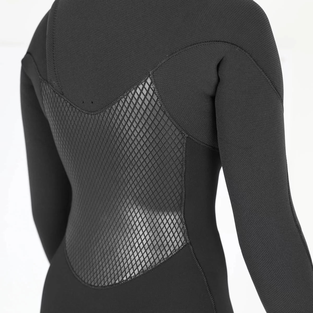 Traje de neopreno largo para mujer 4/3mm Soöruz Guru Pro Chest Zip color negro