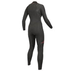 Traje de neopreno largo para mujer 4/3mm Soöruz Divine Chest Zip color negro