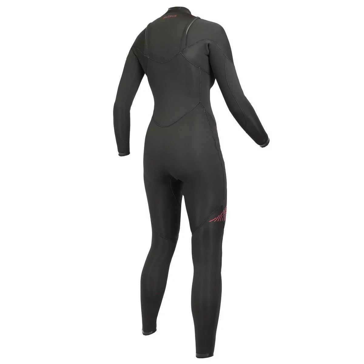 Traje de neopreno largo para mujer 4/3mm Soöruz Divine Chest Zip color negro