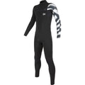 Traje de neopreno largo para niño 4/3mm Soöruz Fighter Front Zip color negro