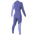 Traje de neopreno largo para mujer 4/3mm Soöruz Divine Chest Zip color violeta