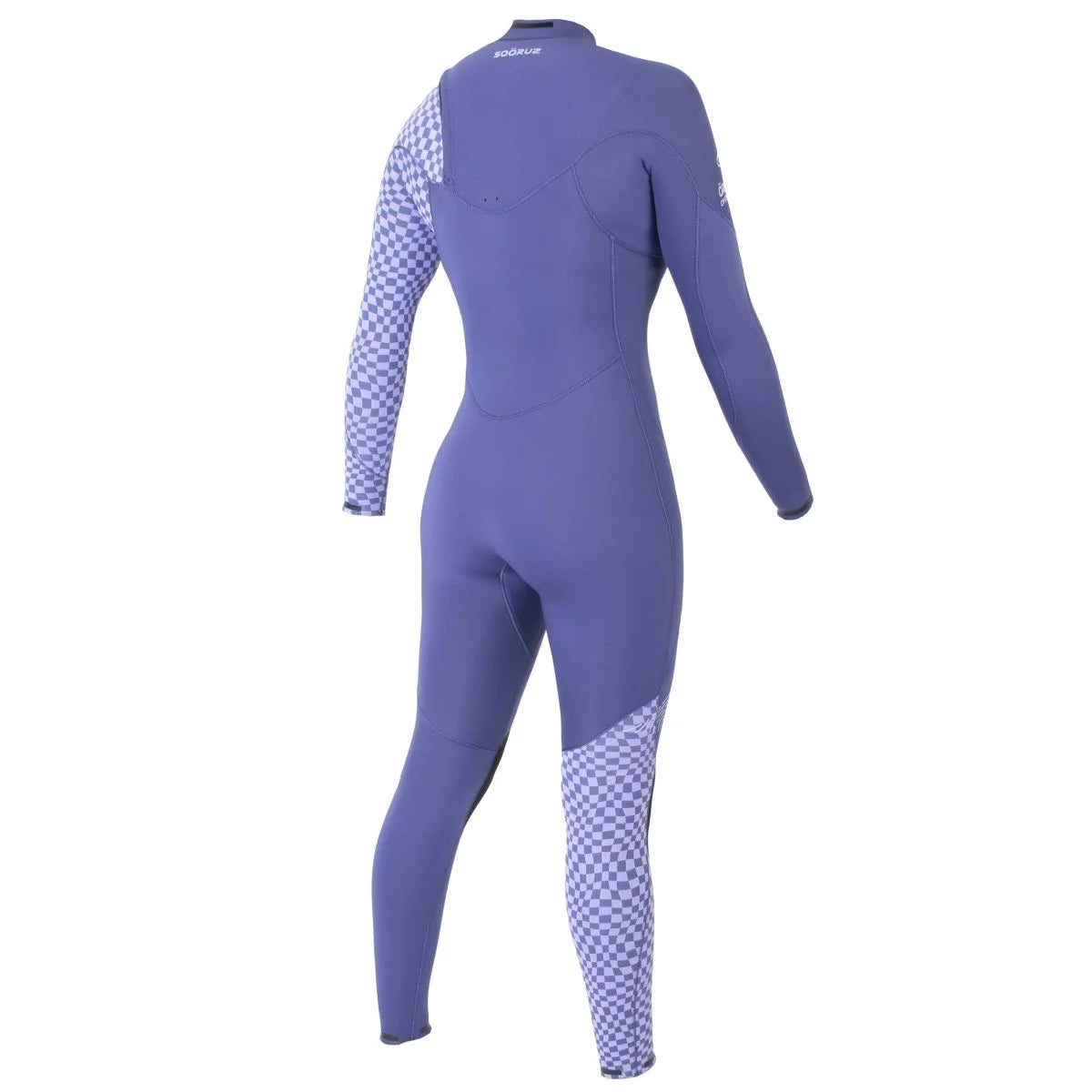 Traje de neopreno largo para mujer 4/3mm Soöruz Divine Chest Zip color violeta