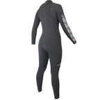 Traje de neopreno largo para mujer 5/4mm Soöruz Divine Chest Zip color negro