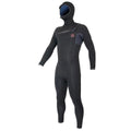 Traje de neopreno para hombre con capucha Soöruz Fighter Hood 5 4 3 mm Chest Zip negro