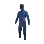 Traje de neopreno para hombre con capucha Soöruz Fighter Hood 5 4 3 mm Chest Zip negro