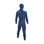 Traje de neopreno para hombre con capucha Soöruz Fighter Hood 5 4 3 mm Chest Zip negro