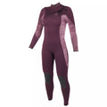 Traje de neopreno largo para mujer 4/3mm Soöruz Divine Chest Zip color rojo