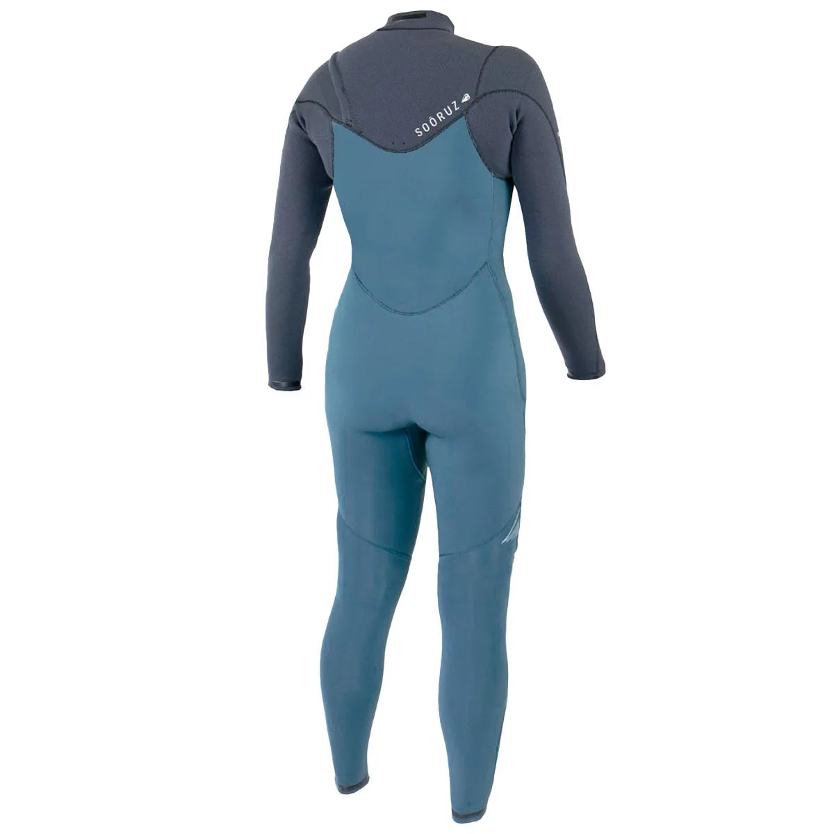 Traje de neopreno largo para mujer 4/3mm Soöruz Guru Pro Chest Zip color azul