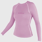 Licra de surf manga larga ceñida con protección UV para mujer Soöruz Tamaris color rosa