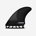 Set de quillas de surf Futures Rob Machado Blackstix 3.0 Bamboo Medium en carbono y bambú