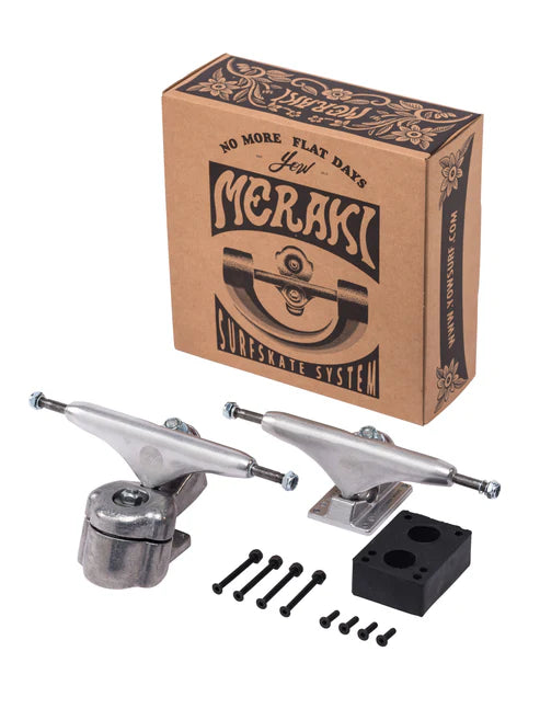 YOW Meraki System Pack S5 completo con eje delantero, trasero, risers y tornillería