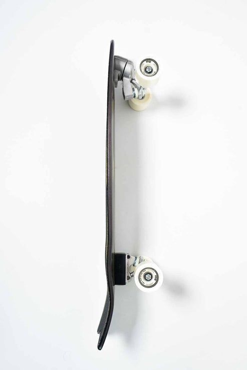 Surfskate completo YOW Pipe Black 32 pulgadas con sistema de ejes Meraki