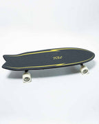 Surfskate completo YOW Pipe Black 32 pulgadas con sistema de ejes Meraki